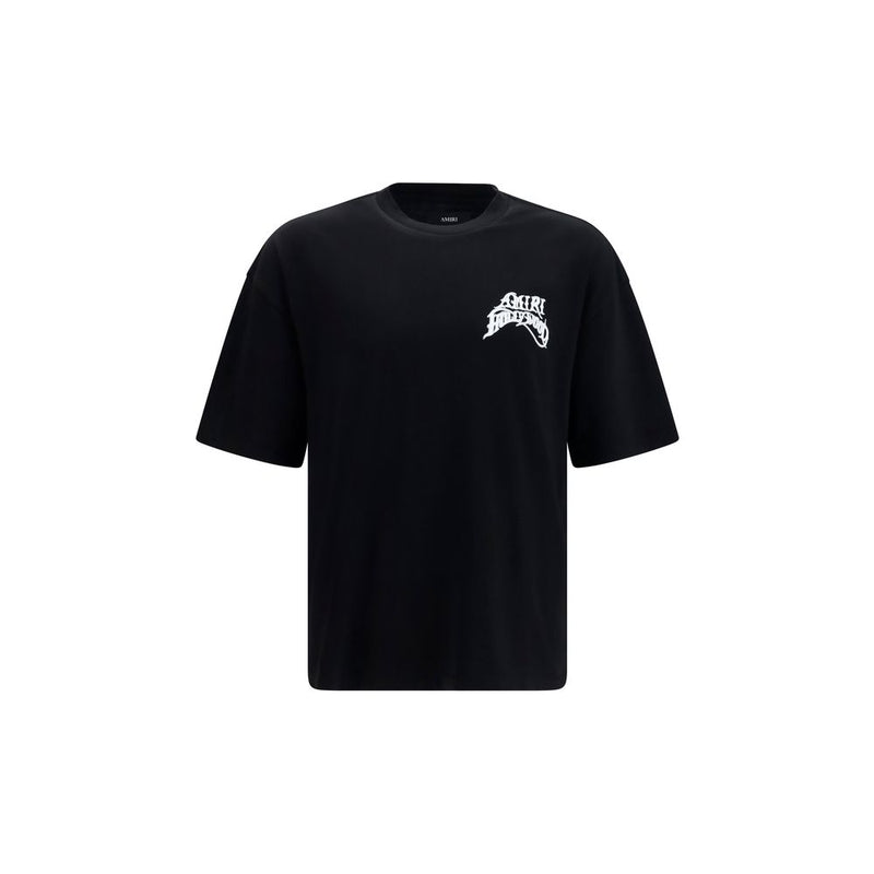 Amiri Hollywood 100% Cotton T-Shirt in Black mens luxury fashion - Mens Edit