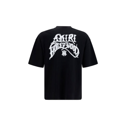 Amiri Hollywood T-Shirt από 100% βαμβάκι σε Μαύρο