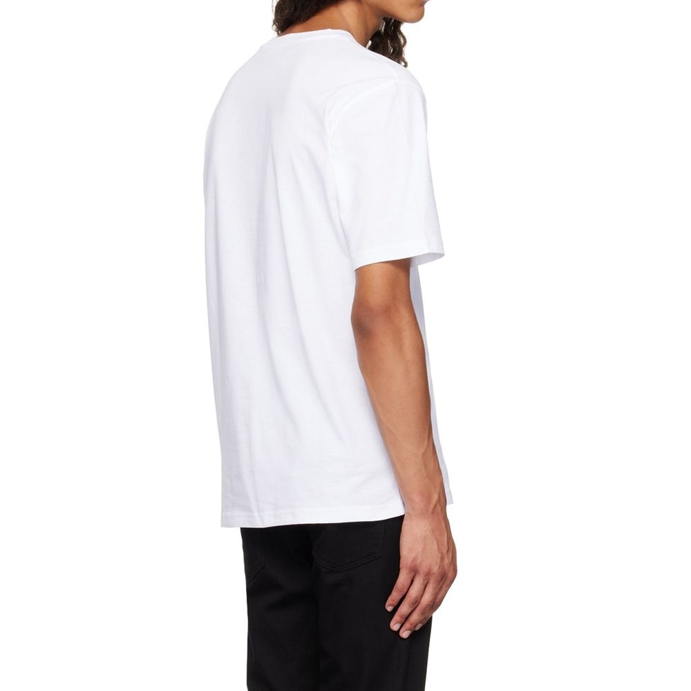 Moschino 100% Cotton T-Shirt in White