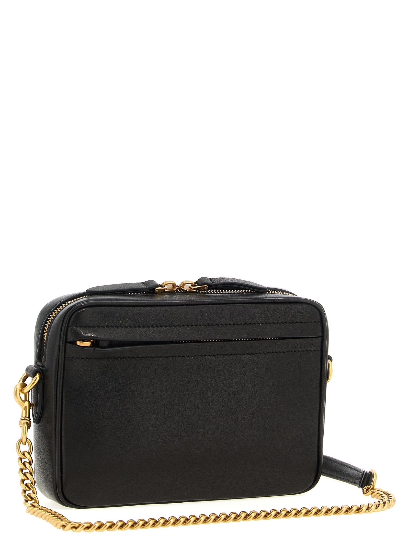 Valentino Garavani Lamb Leather Crossbody Bag in Brown