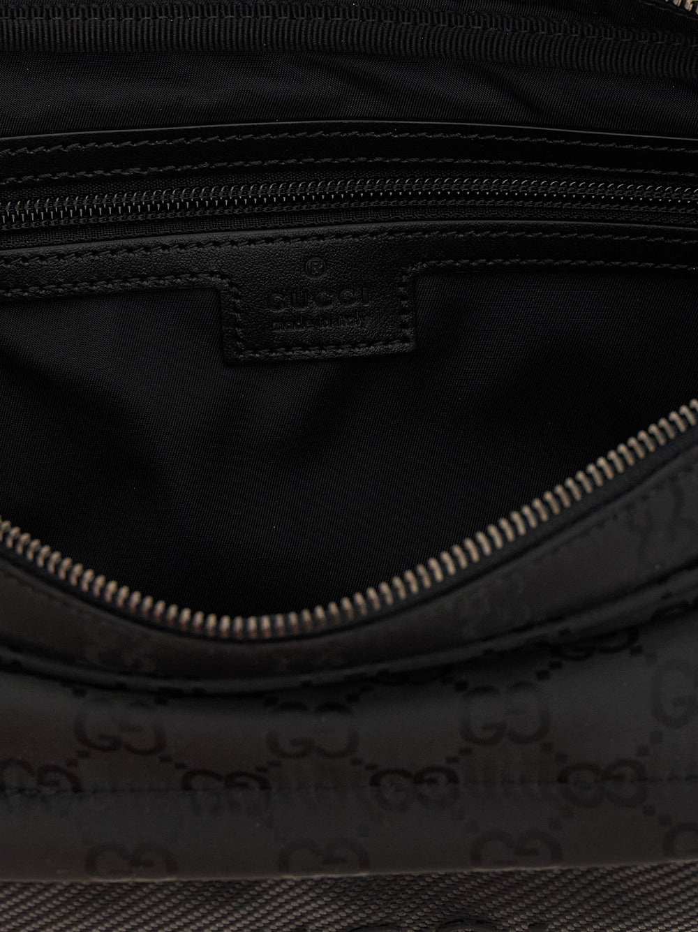 Gucci Nexus GG Crossbody Bag in Black