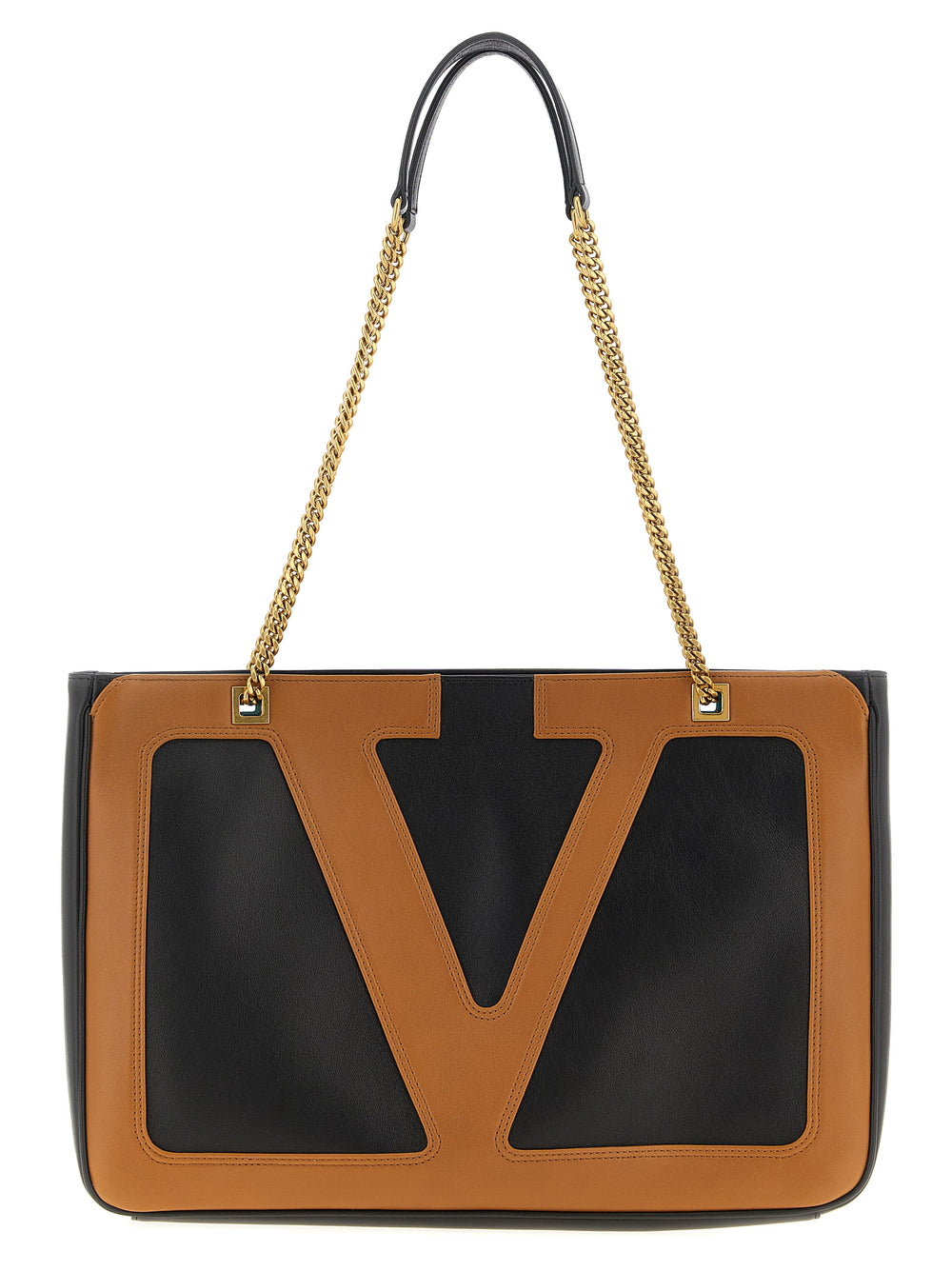 Brown Lamb Leather Tote Bag mens luxury fashion - Mens Edit
