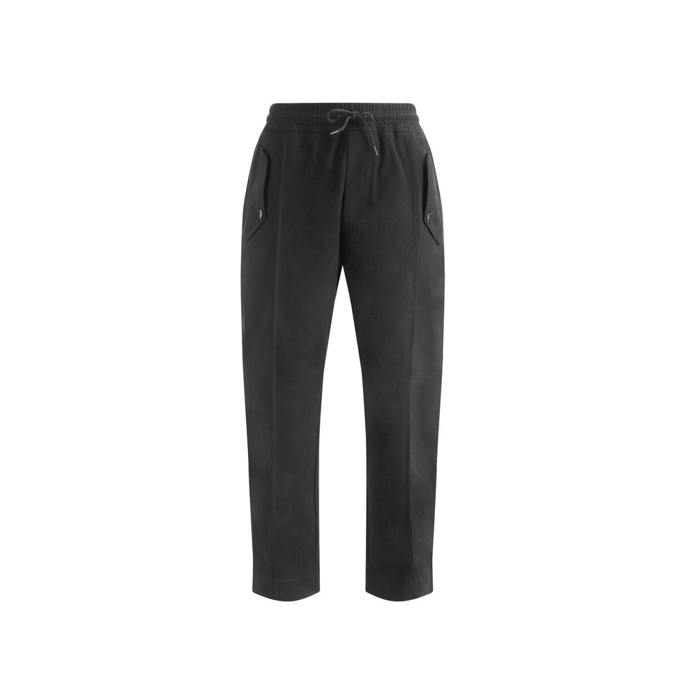 Black Cotton Joggers (Workout Pants) mens luxury fashion - Mens Edit