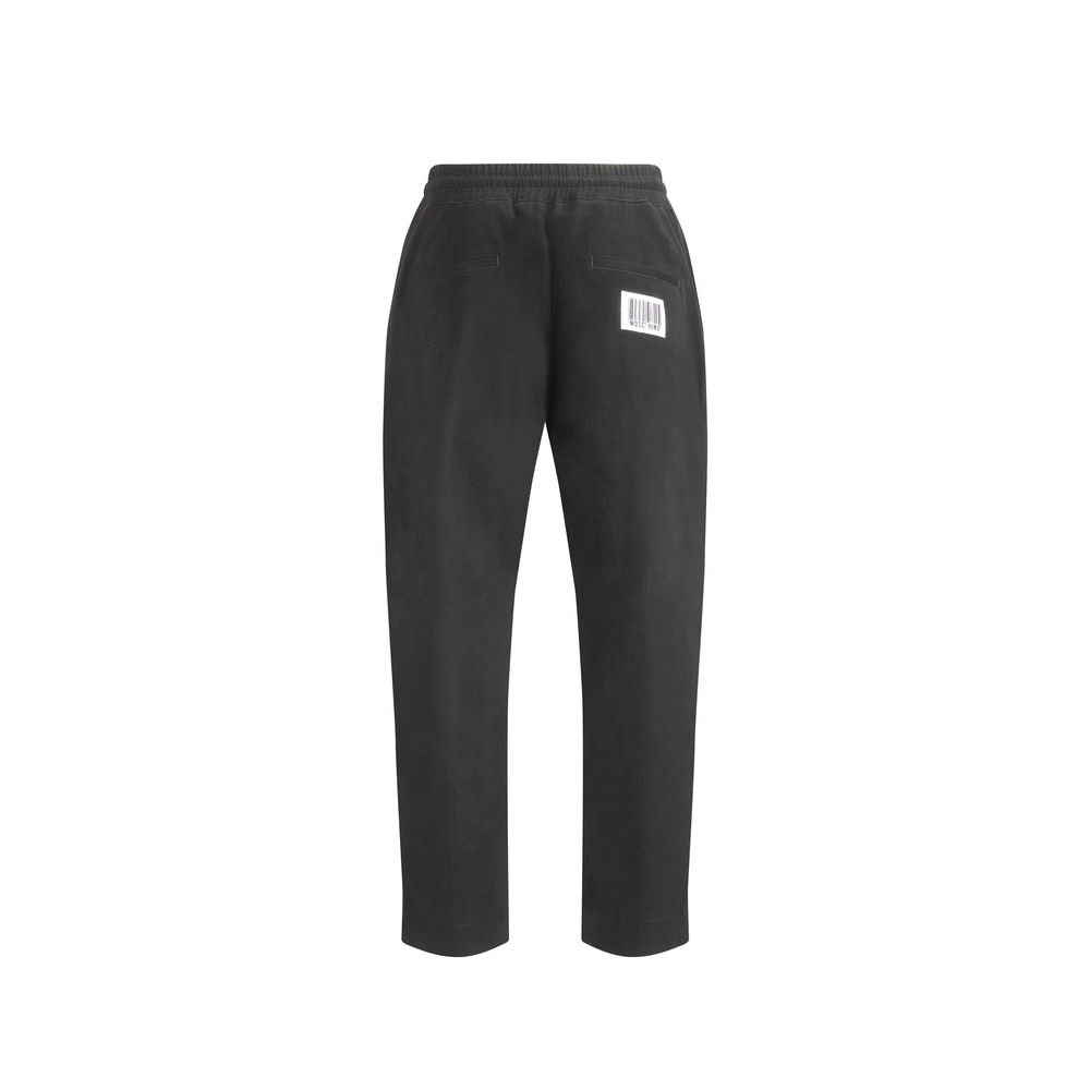Moschino Βαμβακερό Joggers σε Μαύρο
