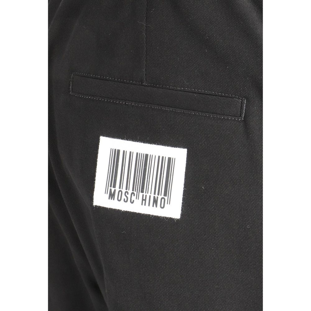 Moschino Cotton Joggers in Black