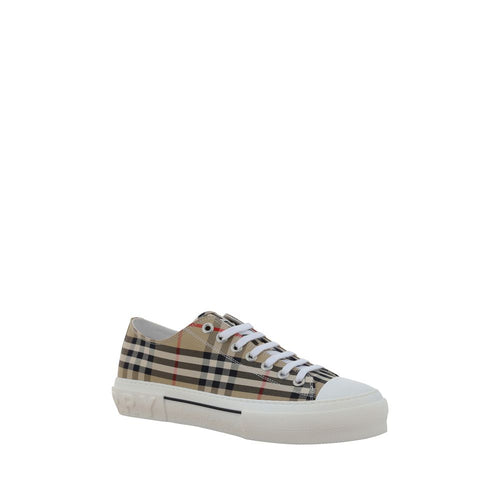 Burberry Βαμβακερά Low Top Sneakers σε Καφέ
