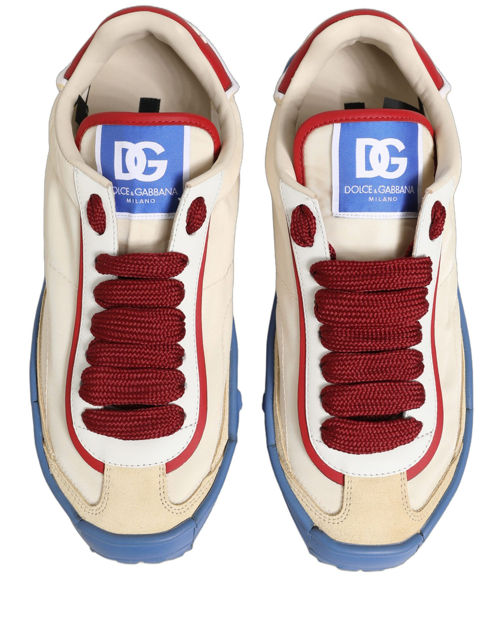 Dolce & Gabbana Old Runner Lace-Up Sneakers in Multicolor