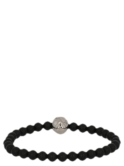 Alexander McQueen Brass Bracelet in Black