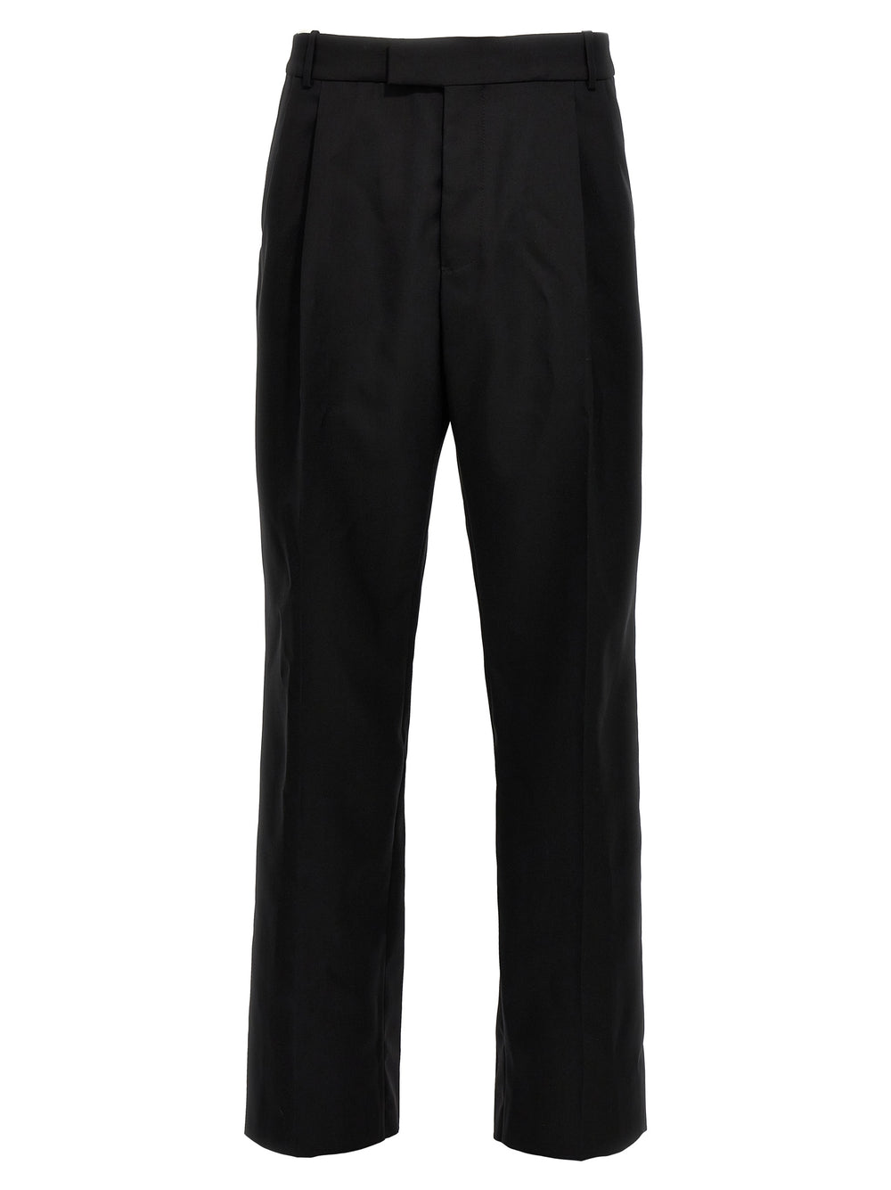 Black Wool Dress Pants mens luxury fashion - Mens Edit