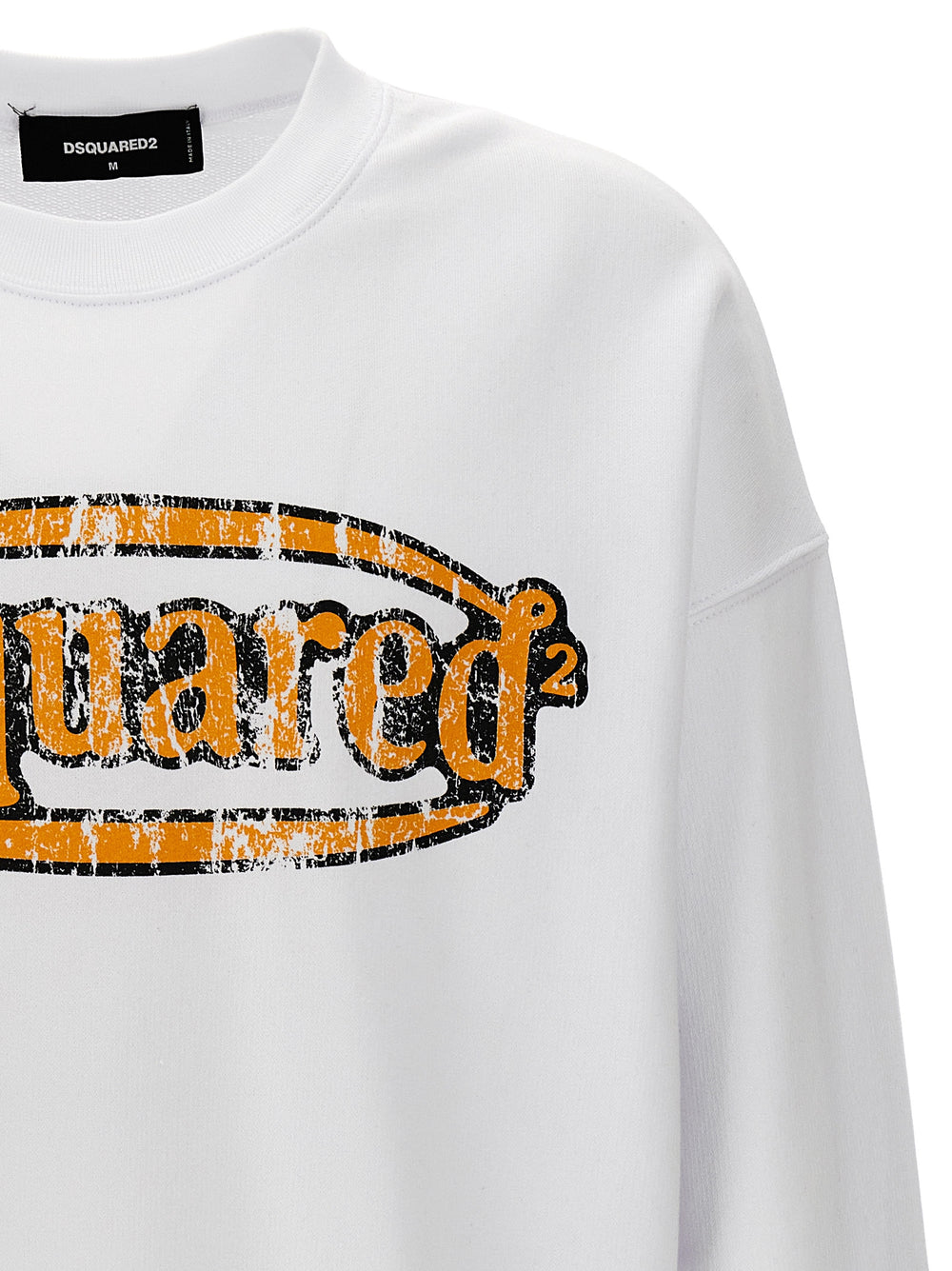 Dsquared² Φούτερ από 100% βαμβάκι σε Λευκό