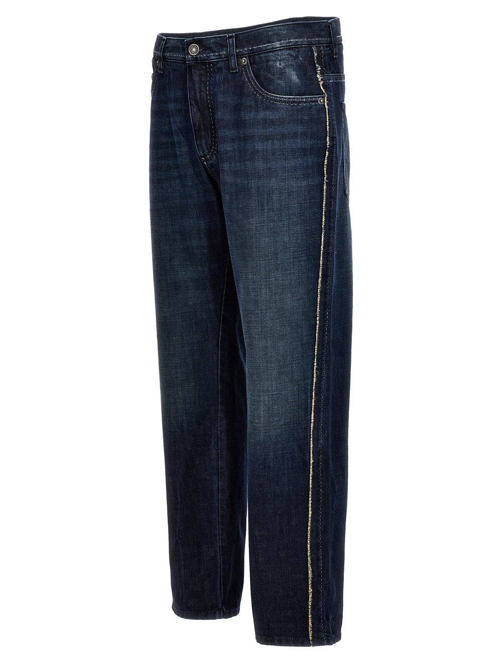 Dolce & Gabbana 100% Cotton Skinny Jeans in Blue
