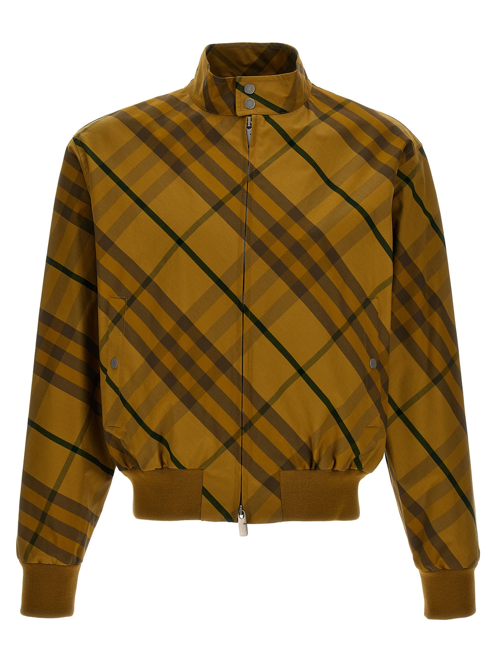 Burberry Βαμβακερό Bomber Jacket σε Κίτρινο