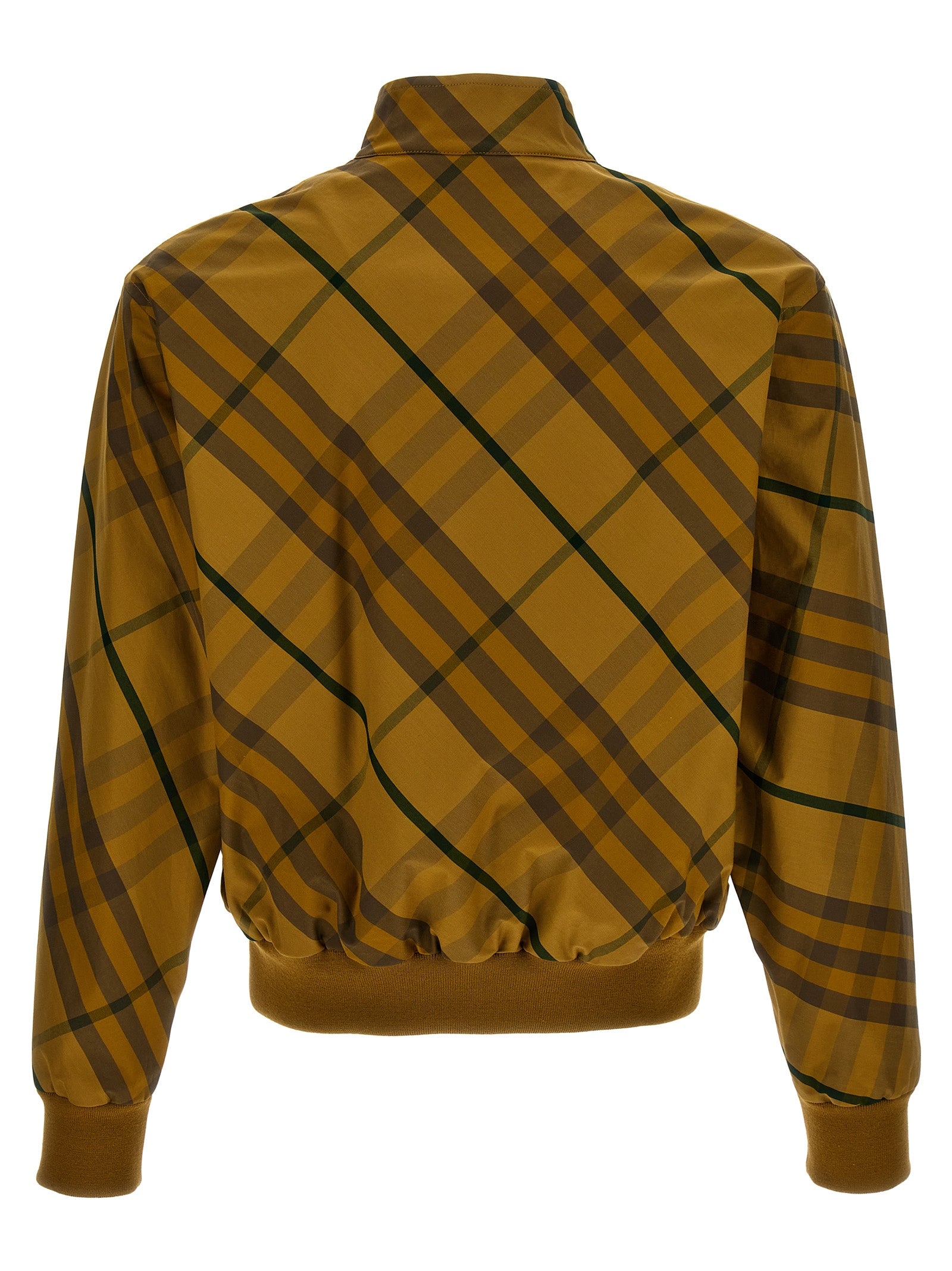 Burberry Βαμβακερό Bomber Jacket σε Κίτρινο