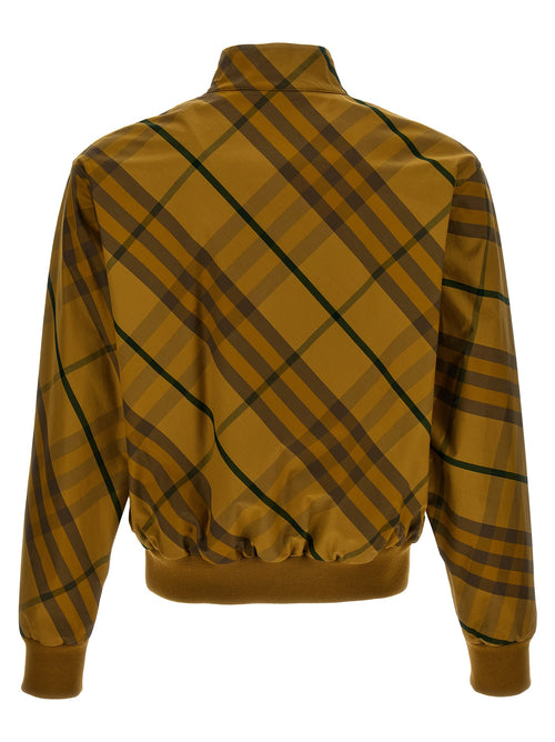 Burberry Βαμβακερό Bomber Jacket σε Κίτρινο