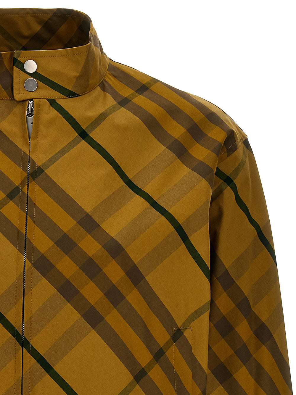 Burberry Βαμβακερό Bomber Jacket σε Κίτρινο