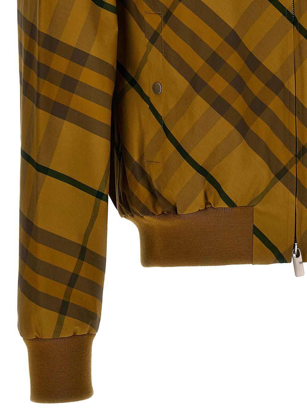 Burberry Βαμβακερό Bomber Jacket σε Κίτρινο