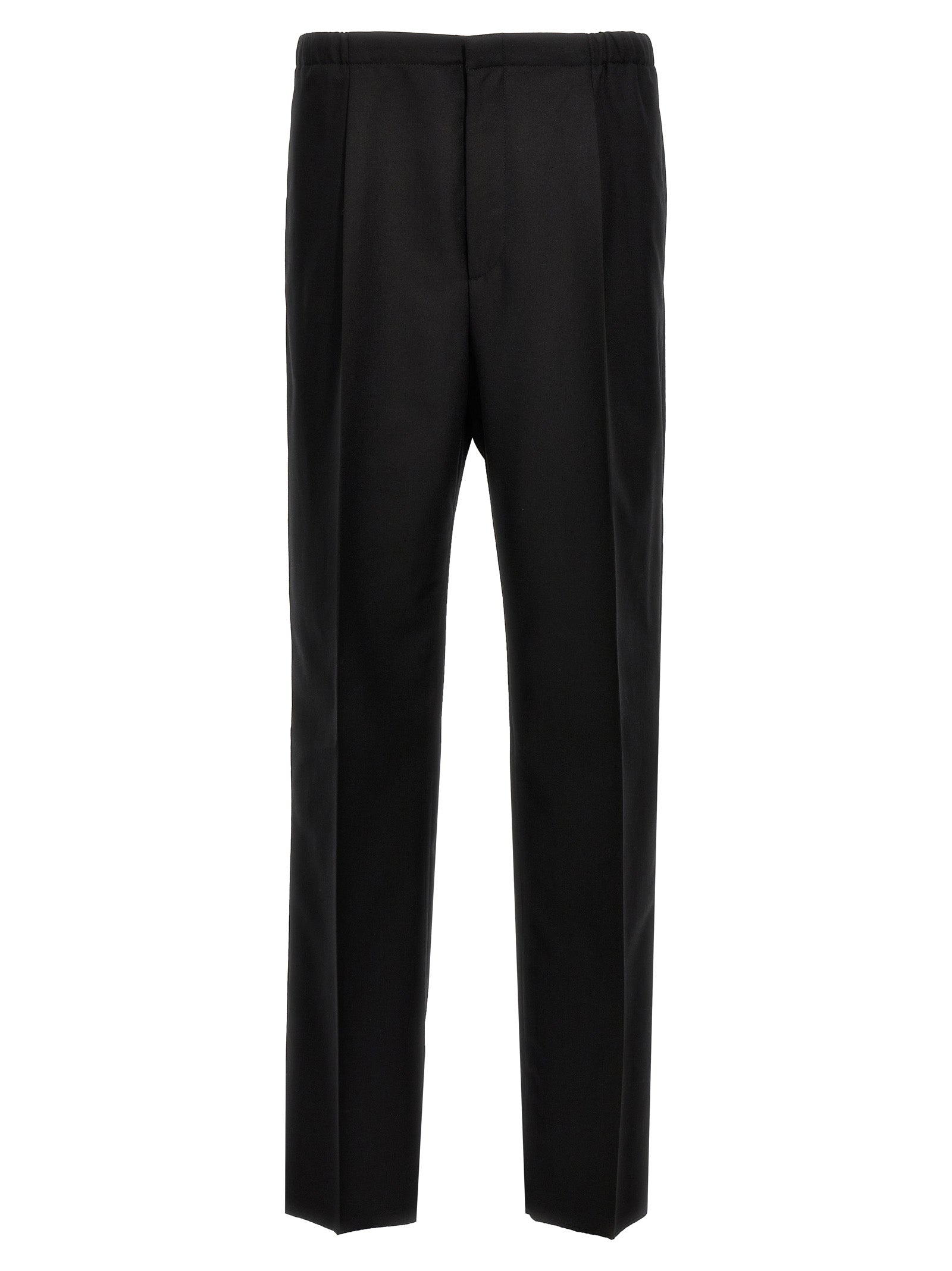 Fendi 100% Virgin Wool Dress Pants in Black
