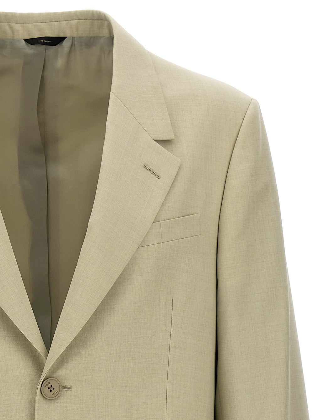 Fendi Blazer από 100% παρθένο μαλλί σε Μπεζ