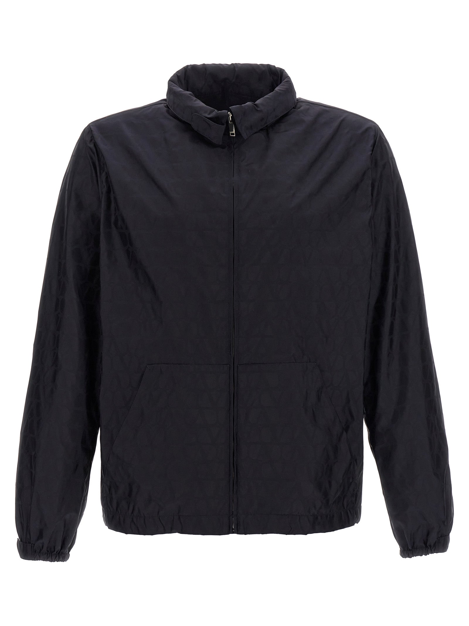 Blue Polyamide Shell Jacket mens luxury fashion - Mens Edit