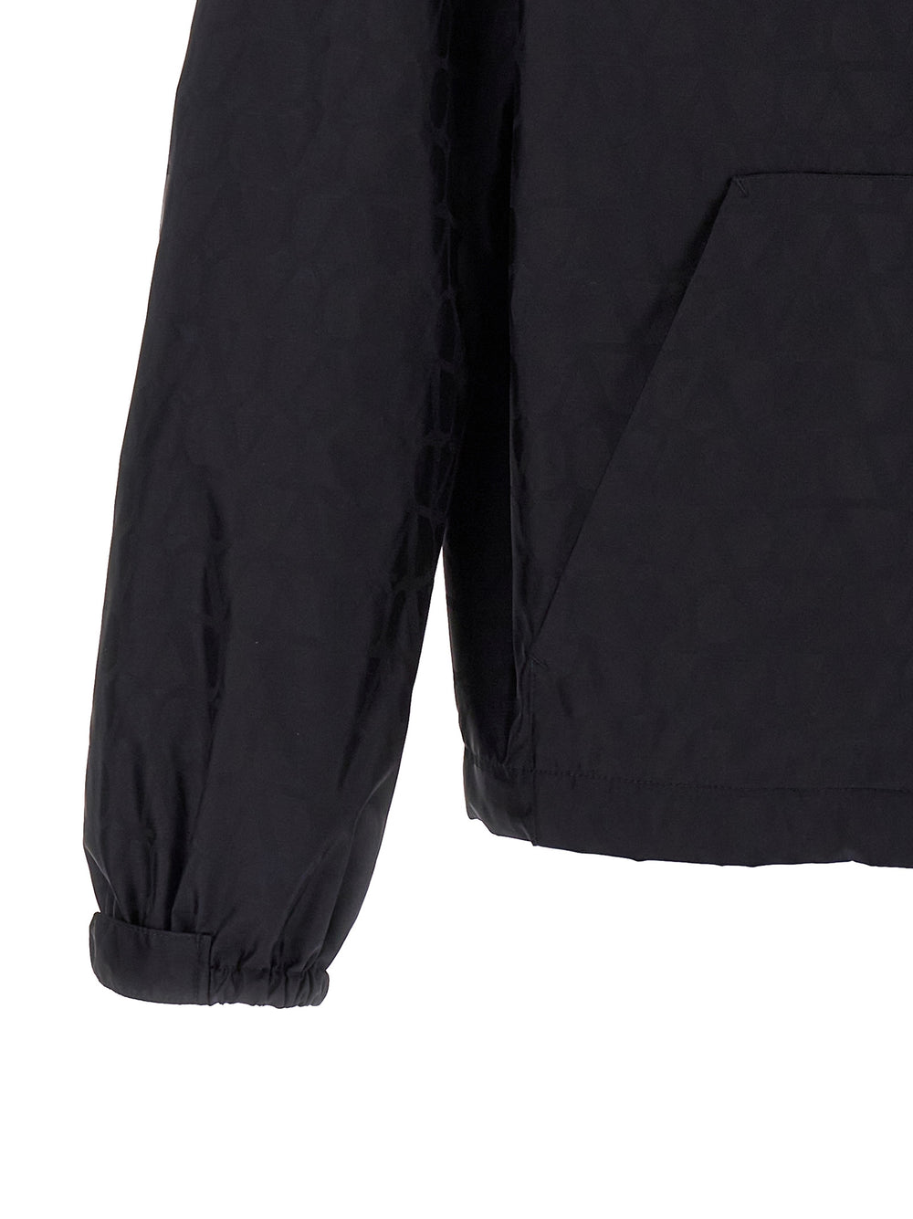 Valentino Garavani Toile Iconographe Polyamide Shell Jacket in Blue