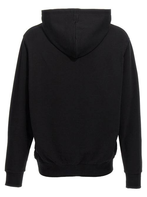 Balmain Βαμβακερό Bicolor Φούτερ σε Λευκό και Μαύρο