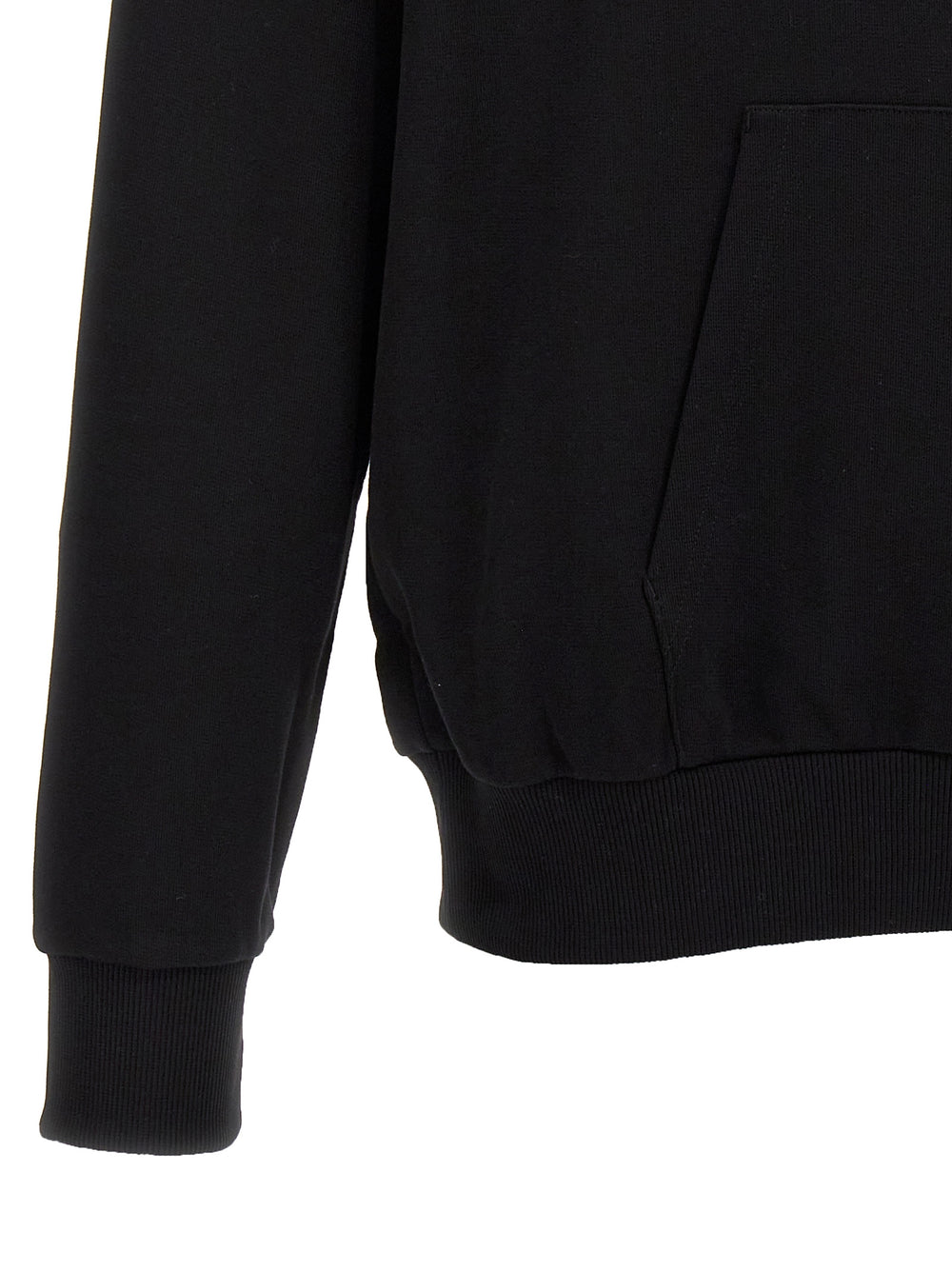 Balmain Βαμβακερό Bicolor Φούτερ σε Λευκό και Μαύρο