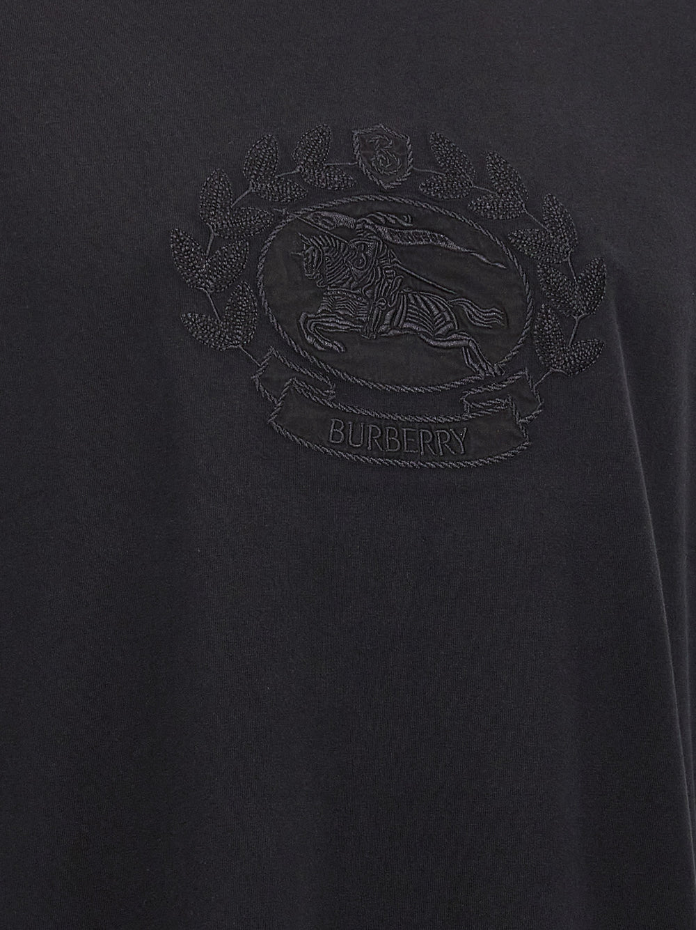 Burberry T-shirt από 100% βαμβάκι σε Μαύρο