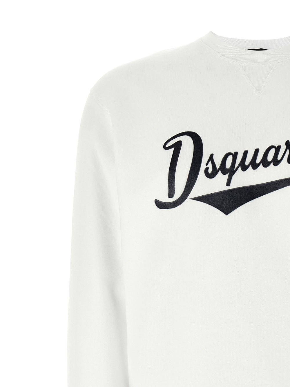 Dsquared² Cotton Sweatshirt in White