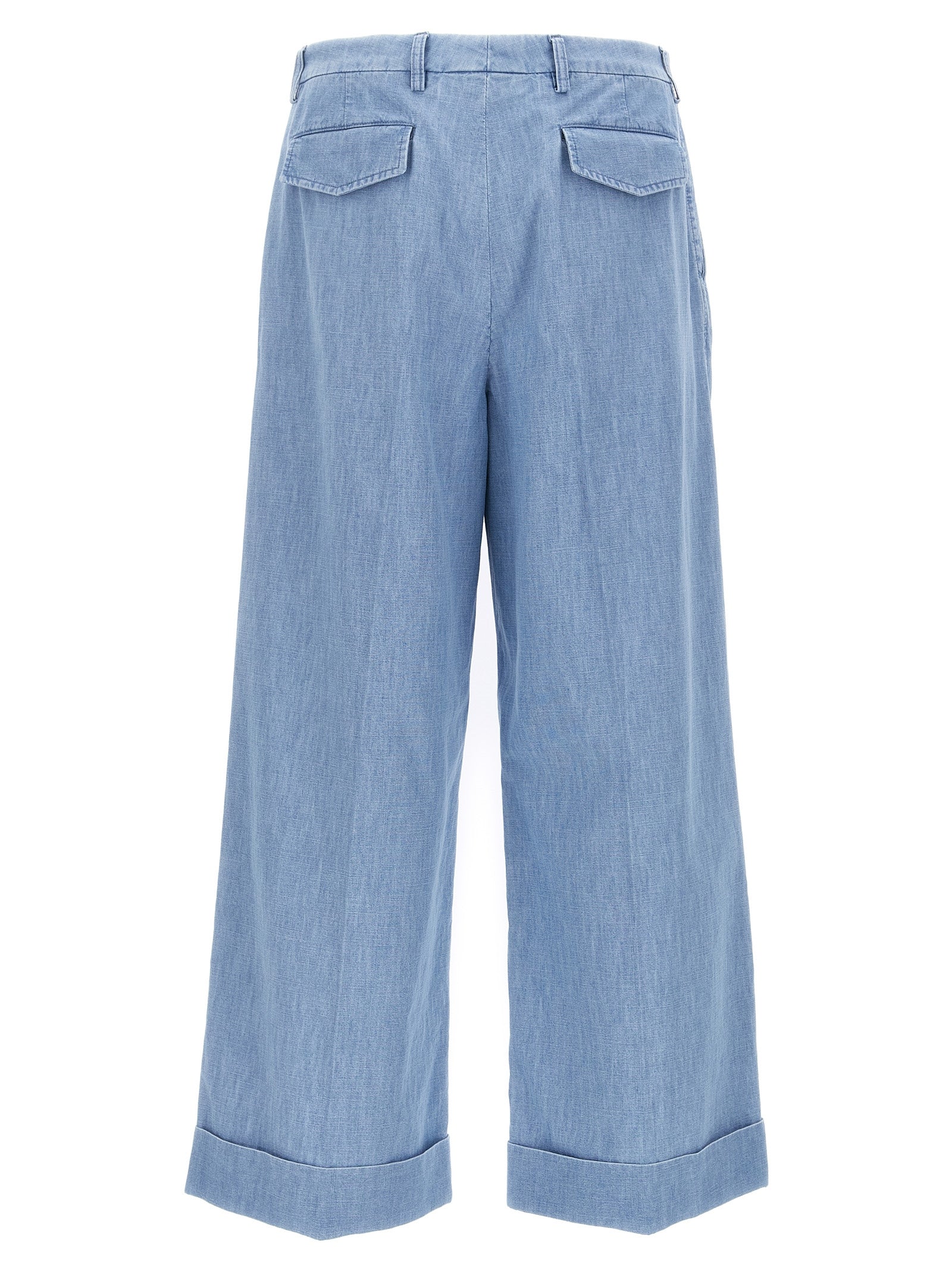 Valentino Garavani 100% Cotton Denim Jeans in Blue