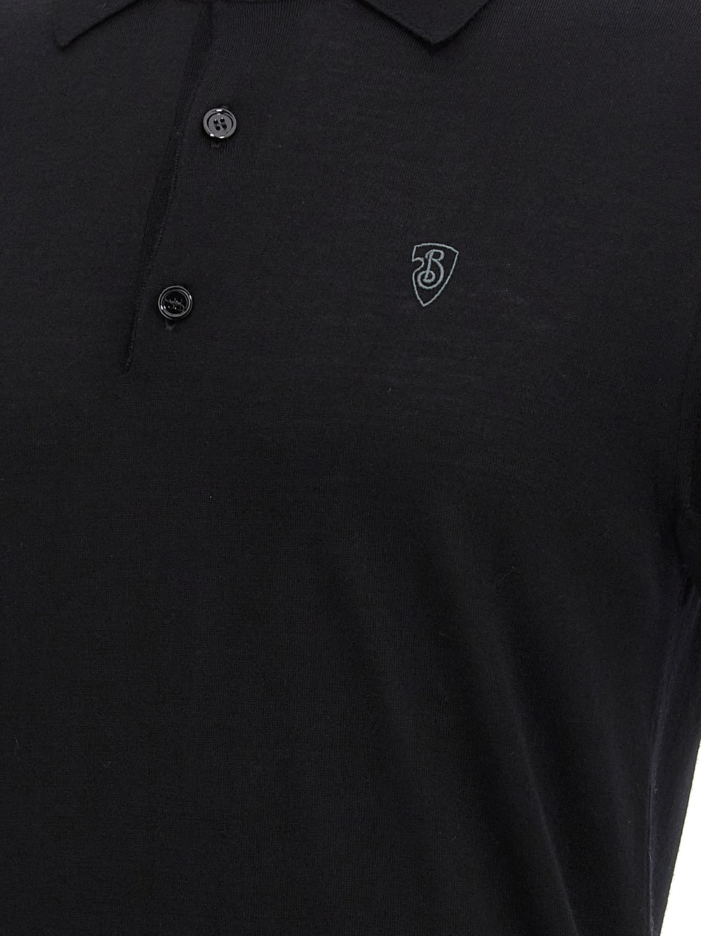 Burberry Polo από 100% μαλλί σε Μαύρο