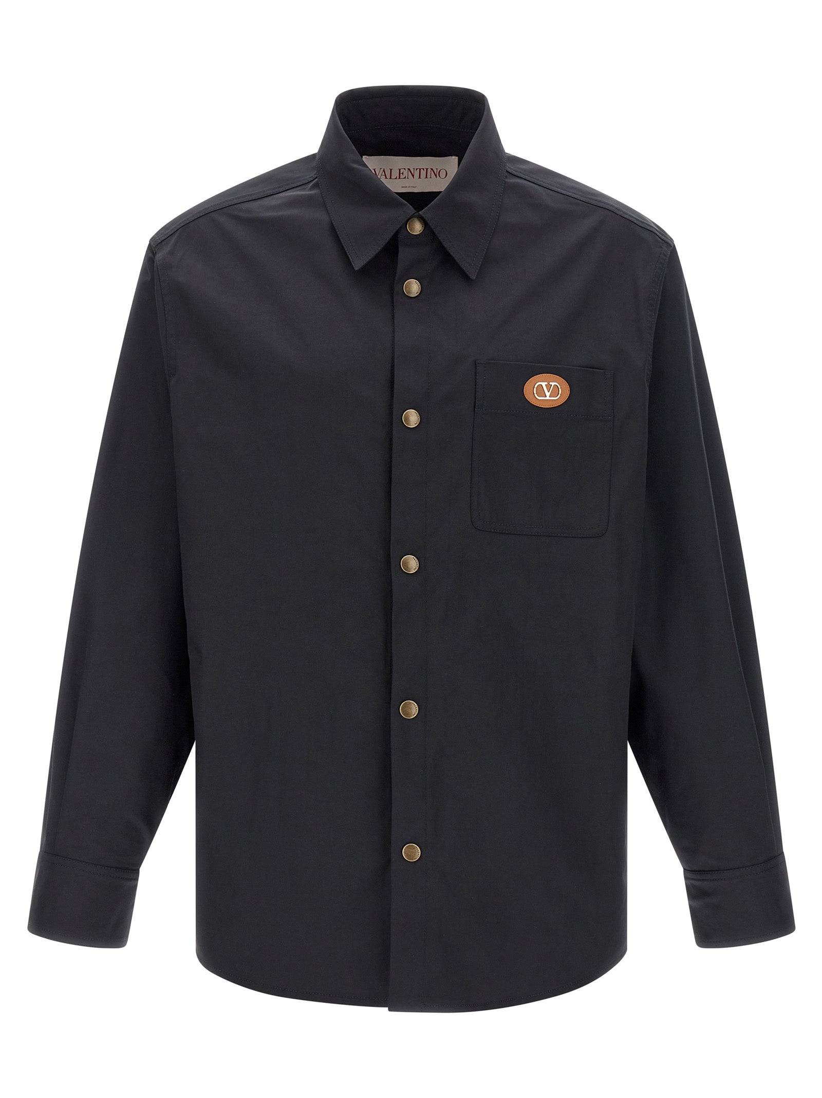 Blue Polyester Full-Length Jacket mens luxury fashion - Mens Edit