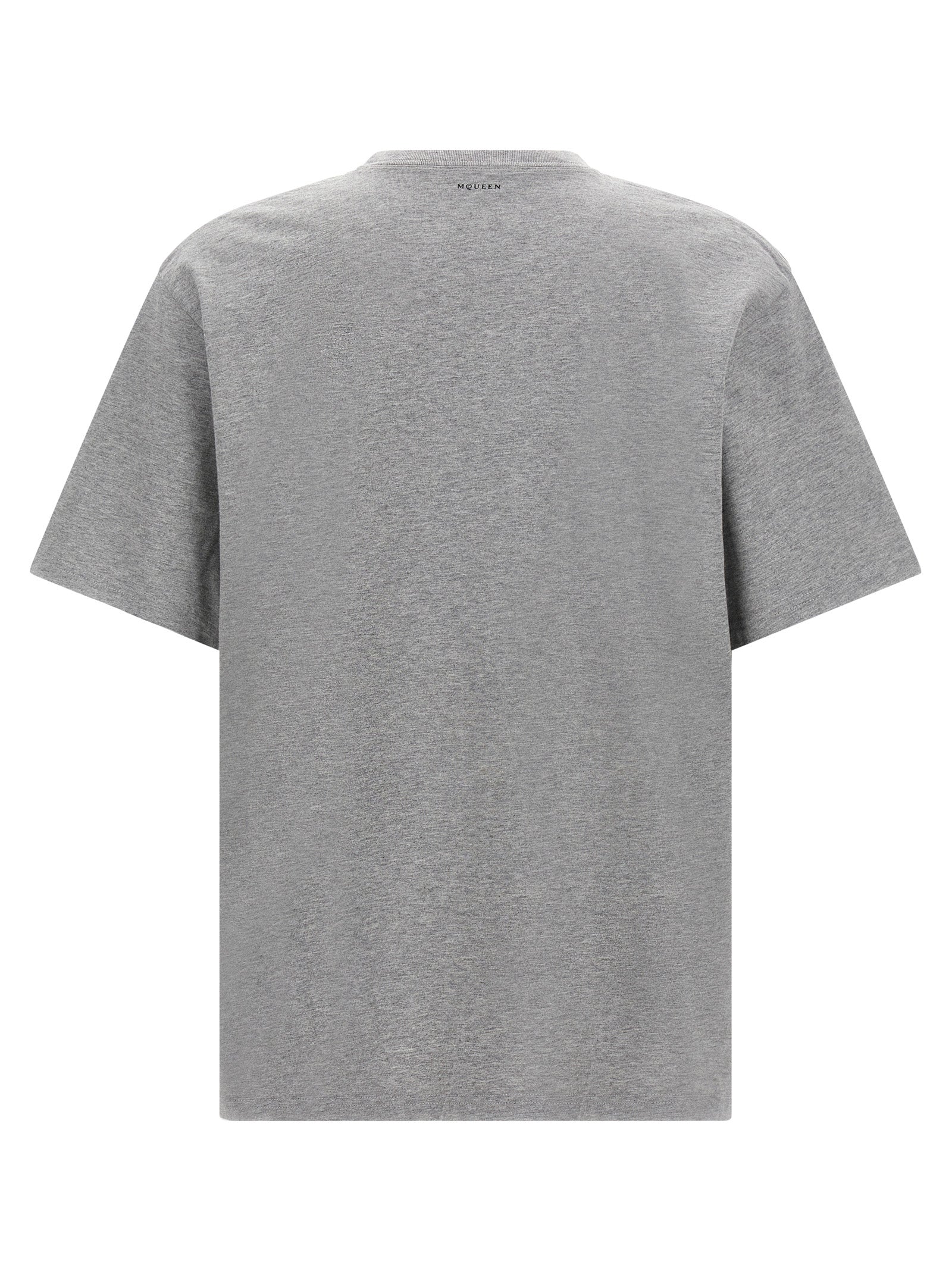 Alexander McQueen T-Shirt από 100% βαμβάκι σε Γκρι