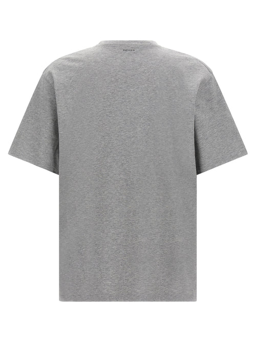 Alexander McQueen T-Shirt από 100% βαμβάκι σε Γκρι