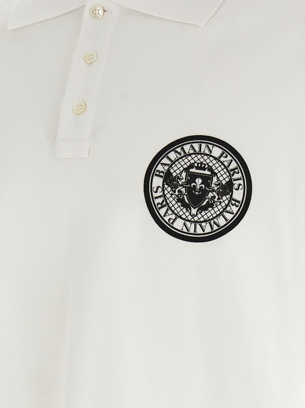 Bicolor Cotton Polo Shirt