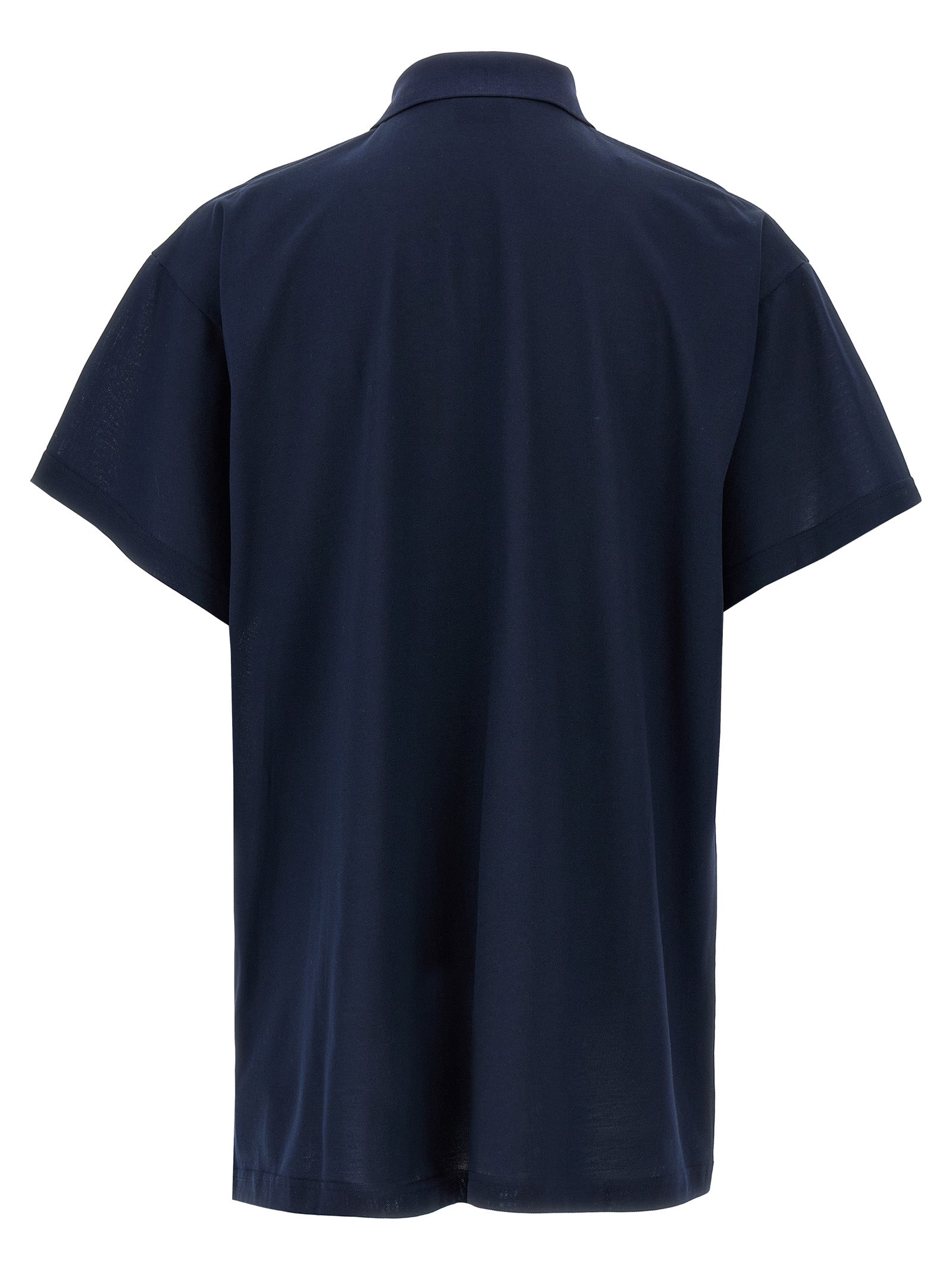 Balenciaga Βαμβακερό Polo Shirt από 100% βαμβάκι σε Μπλε