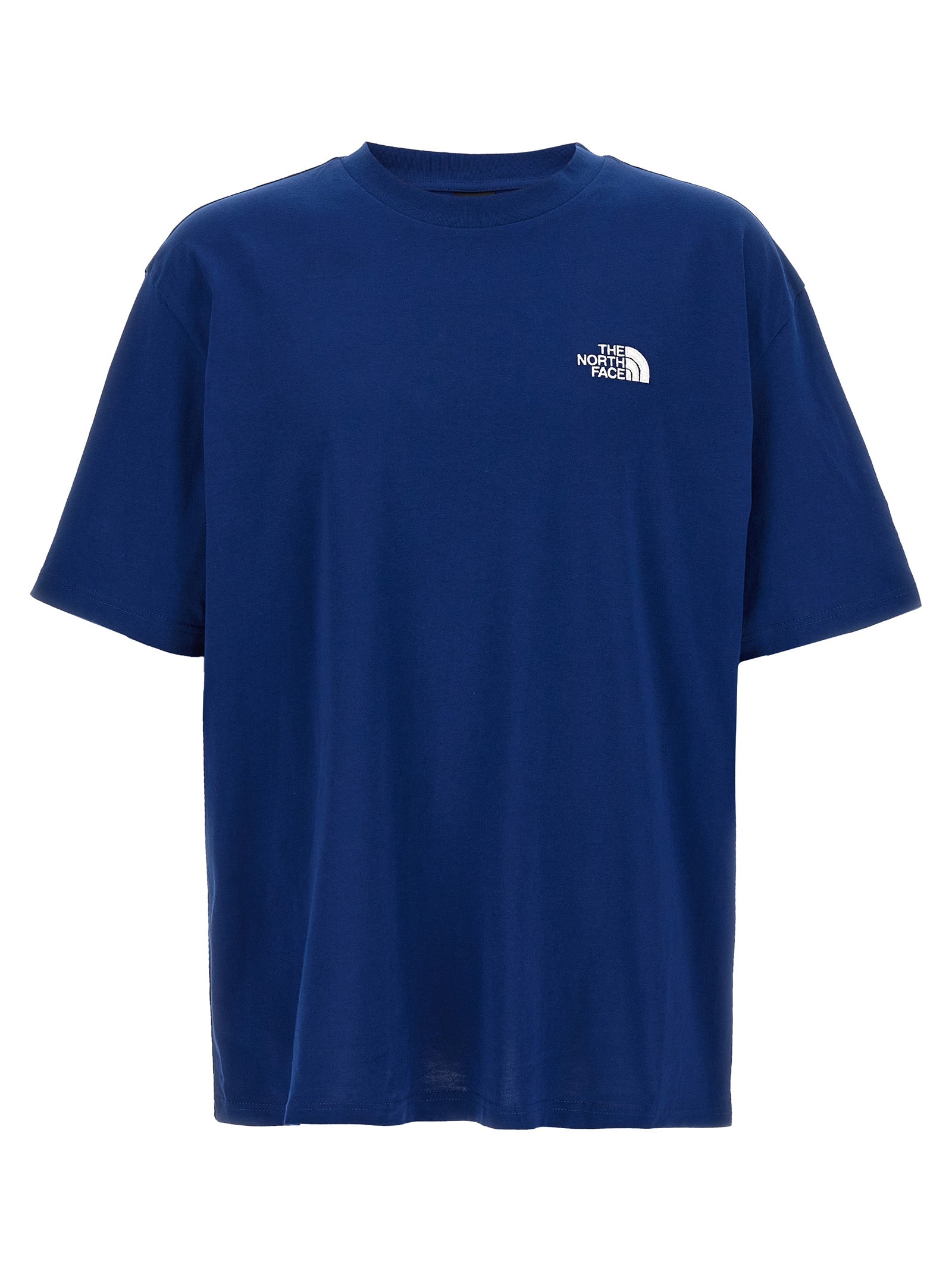 The North Face Μπλε Βαμβακερό T-Shirt
