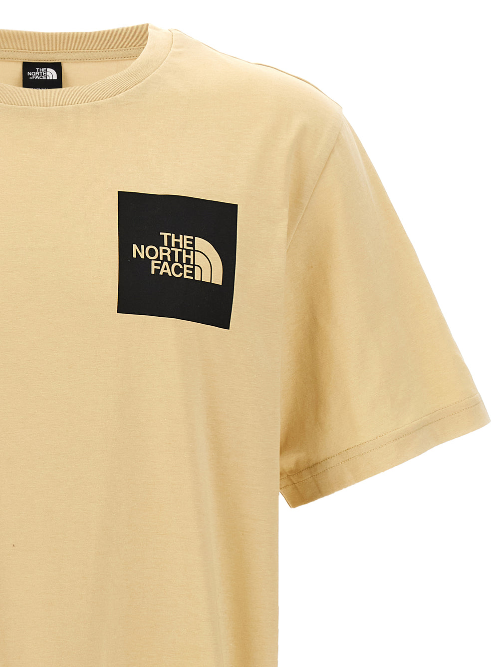 Beige Cotton T-Shirt
