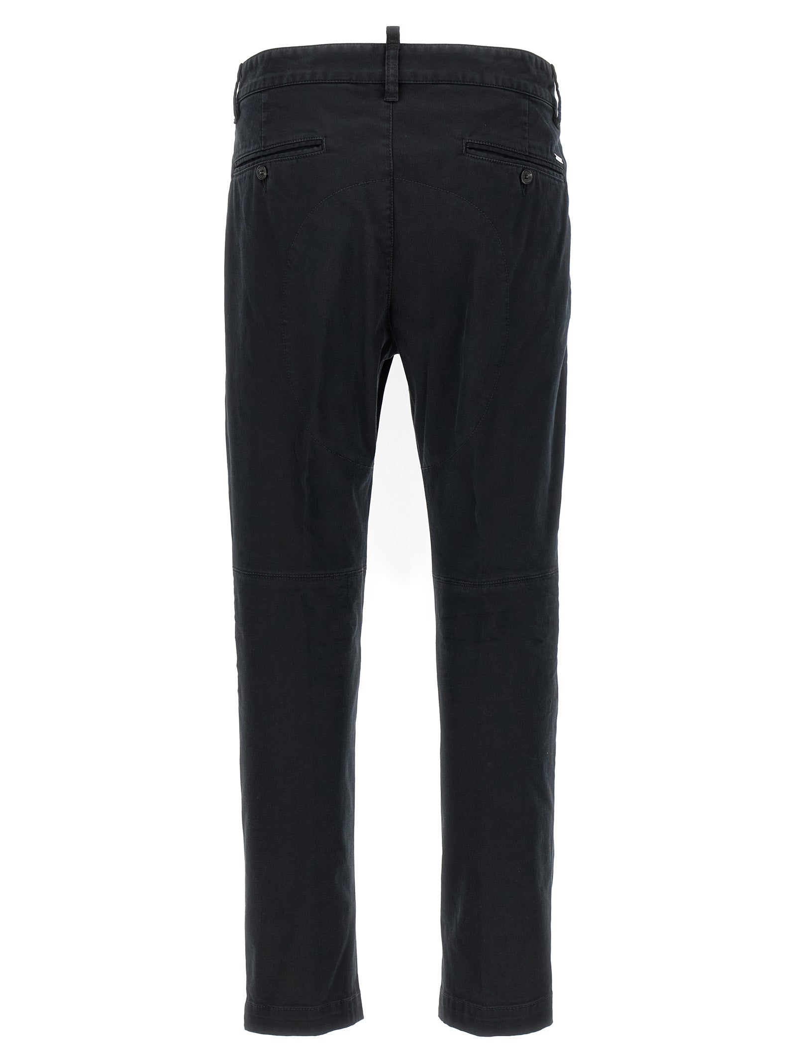 Dsquared² Βαμβακερό Chino Παντελόνι σε Μαύρο