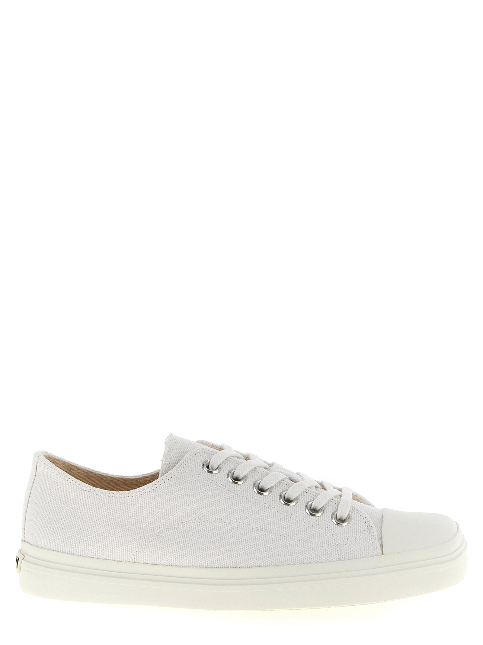 White Cotton Low Top Sneakers mens luxury fashion - Mens Edit