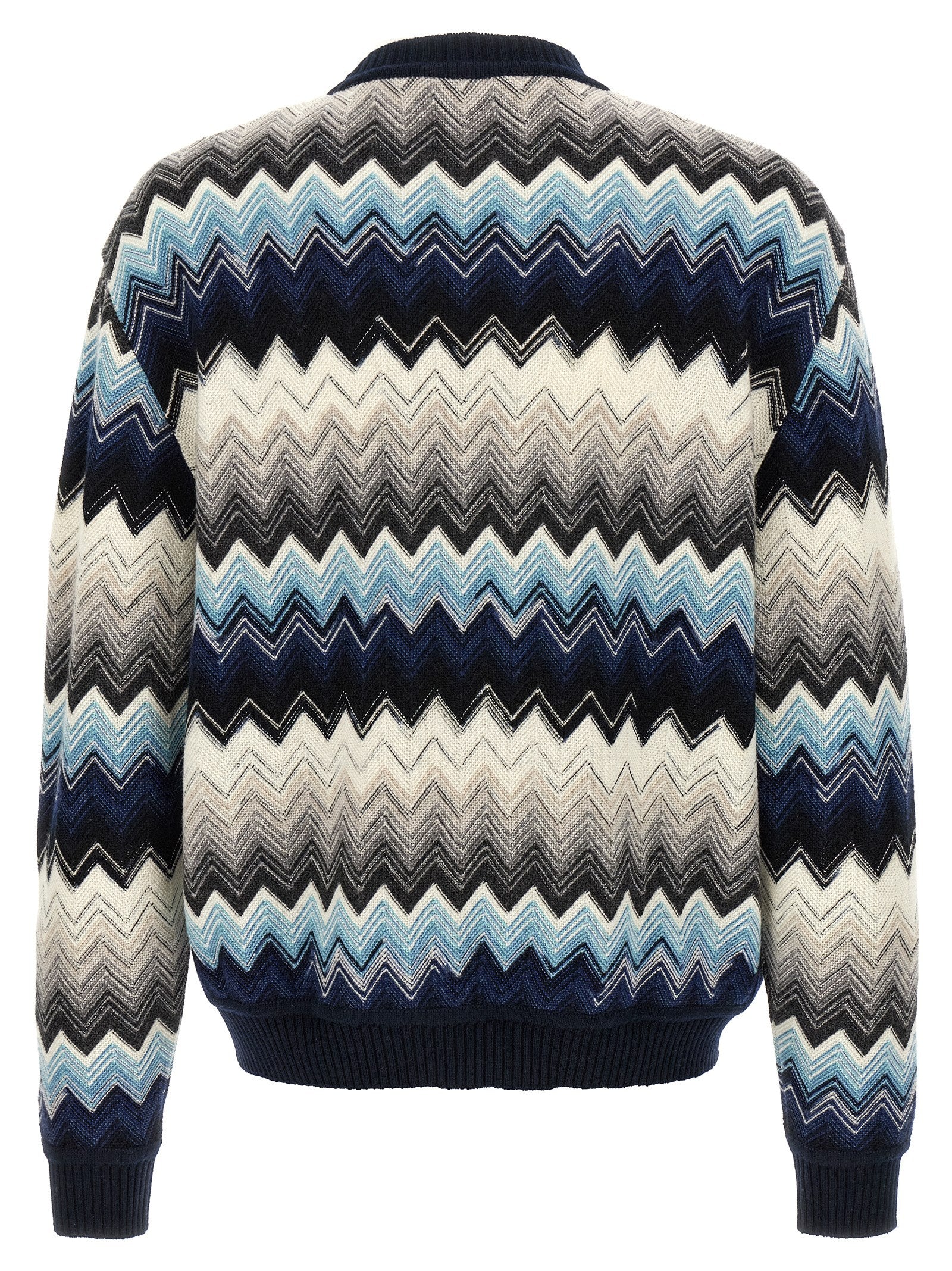 Missoni Wool Cardigan in Multicolor