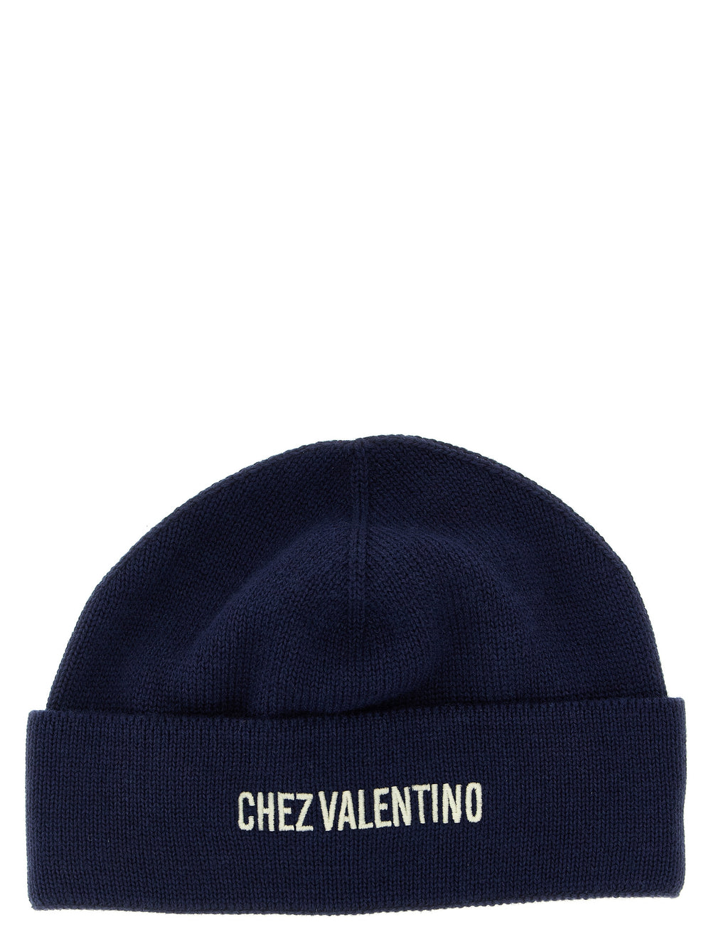 Blue Cotton Beanie