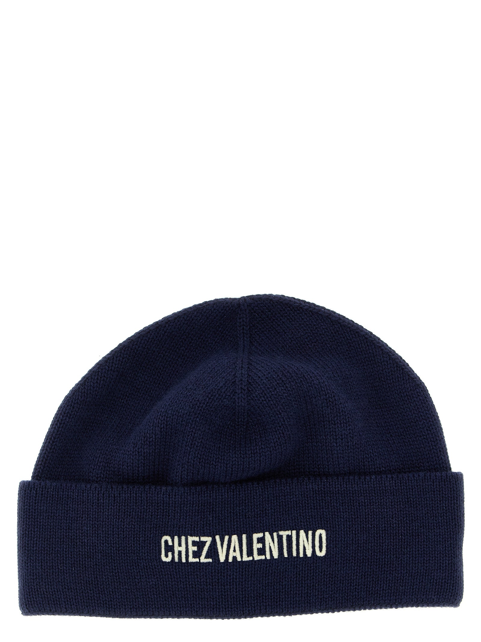Valentino Garavani Βαμβακερό Beanie σε Μπλε
