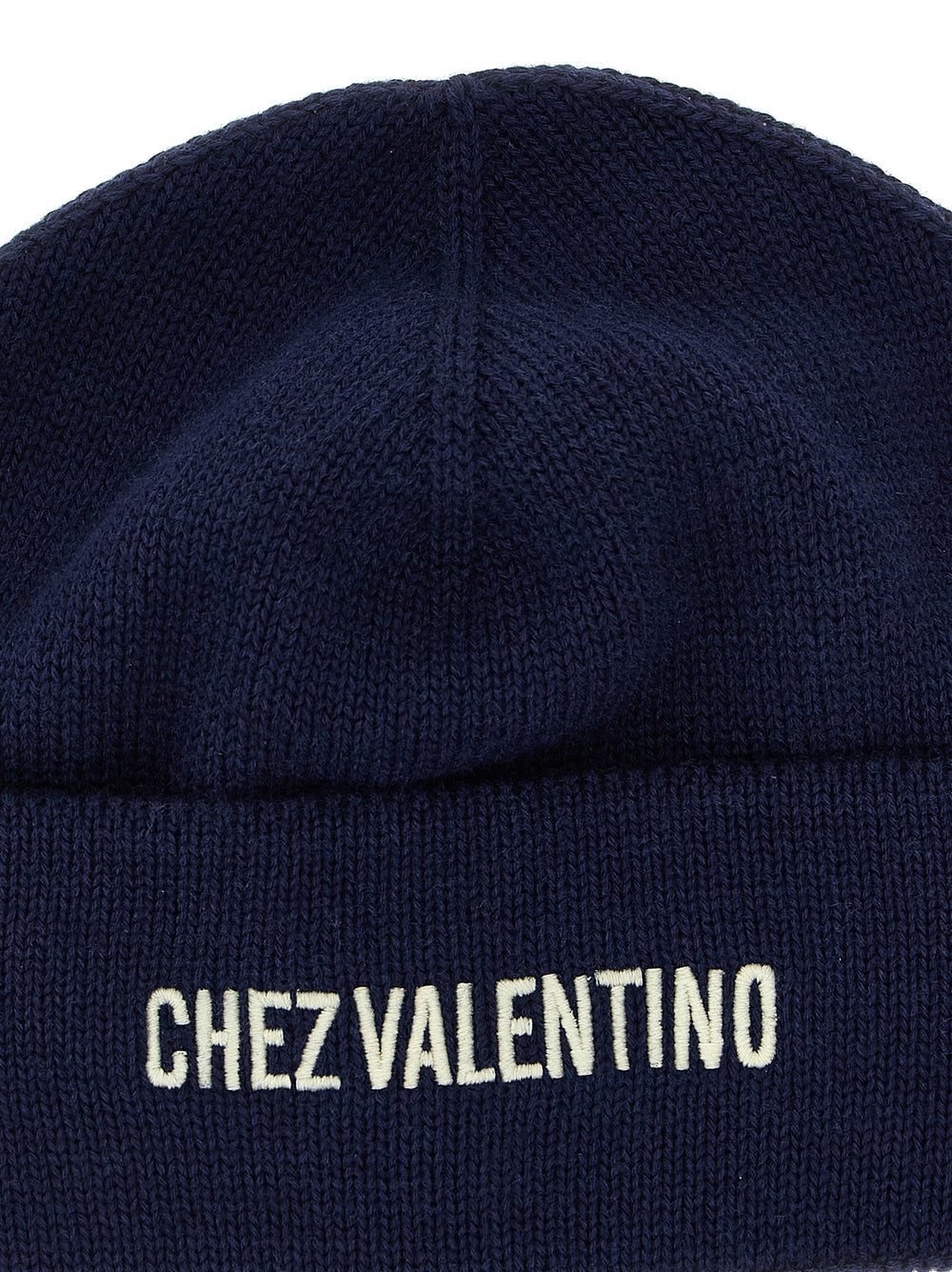 Blue Cotton Beanie