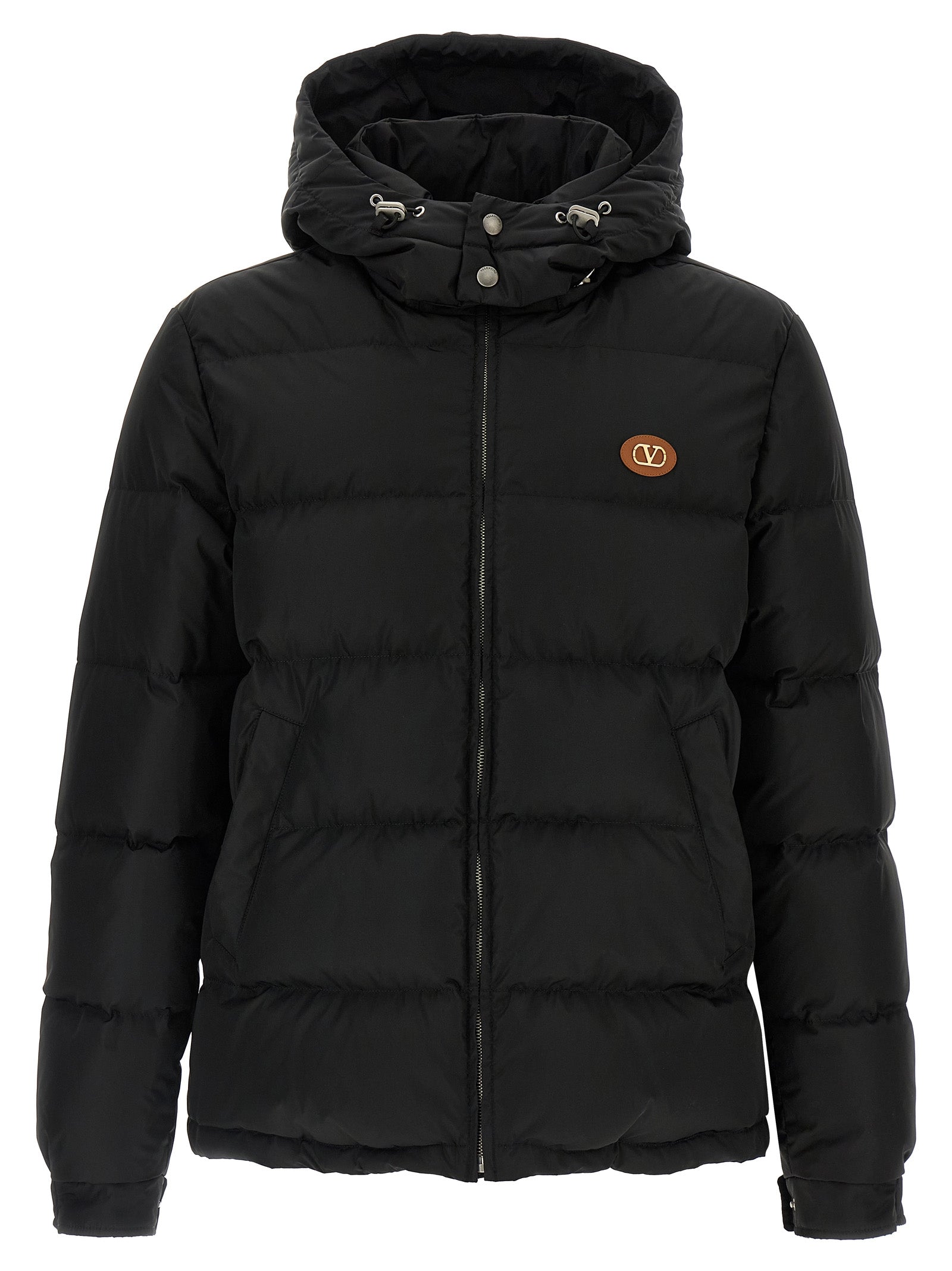 Black Polyamide Full-Length Jacket mens luxury fashion - Mens Edit