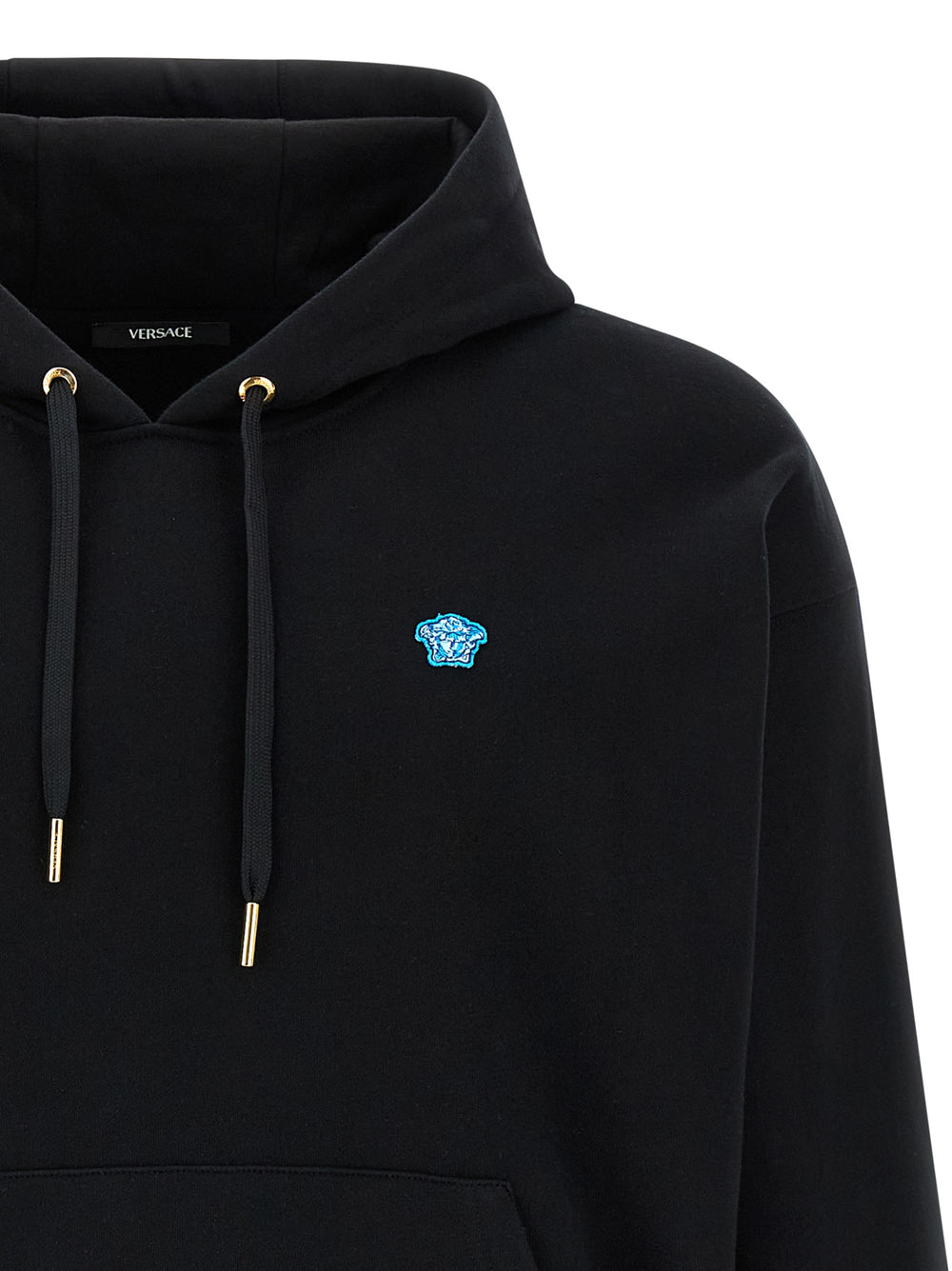 Black Cotton Sweatshirt