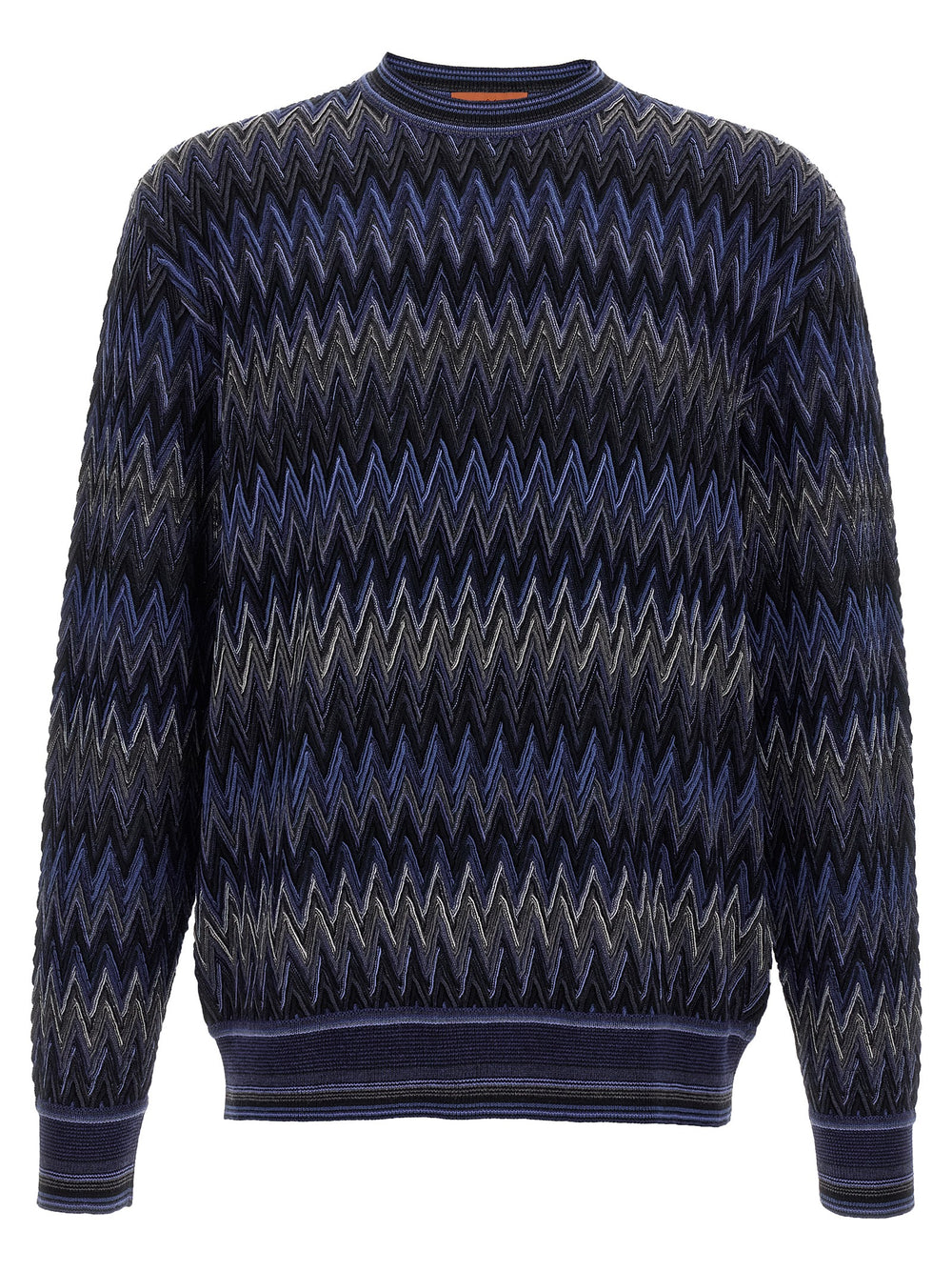 Blue Wool Cardigan