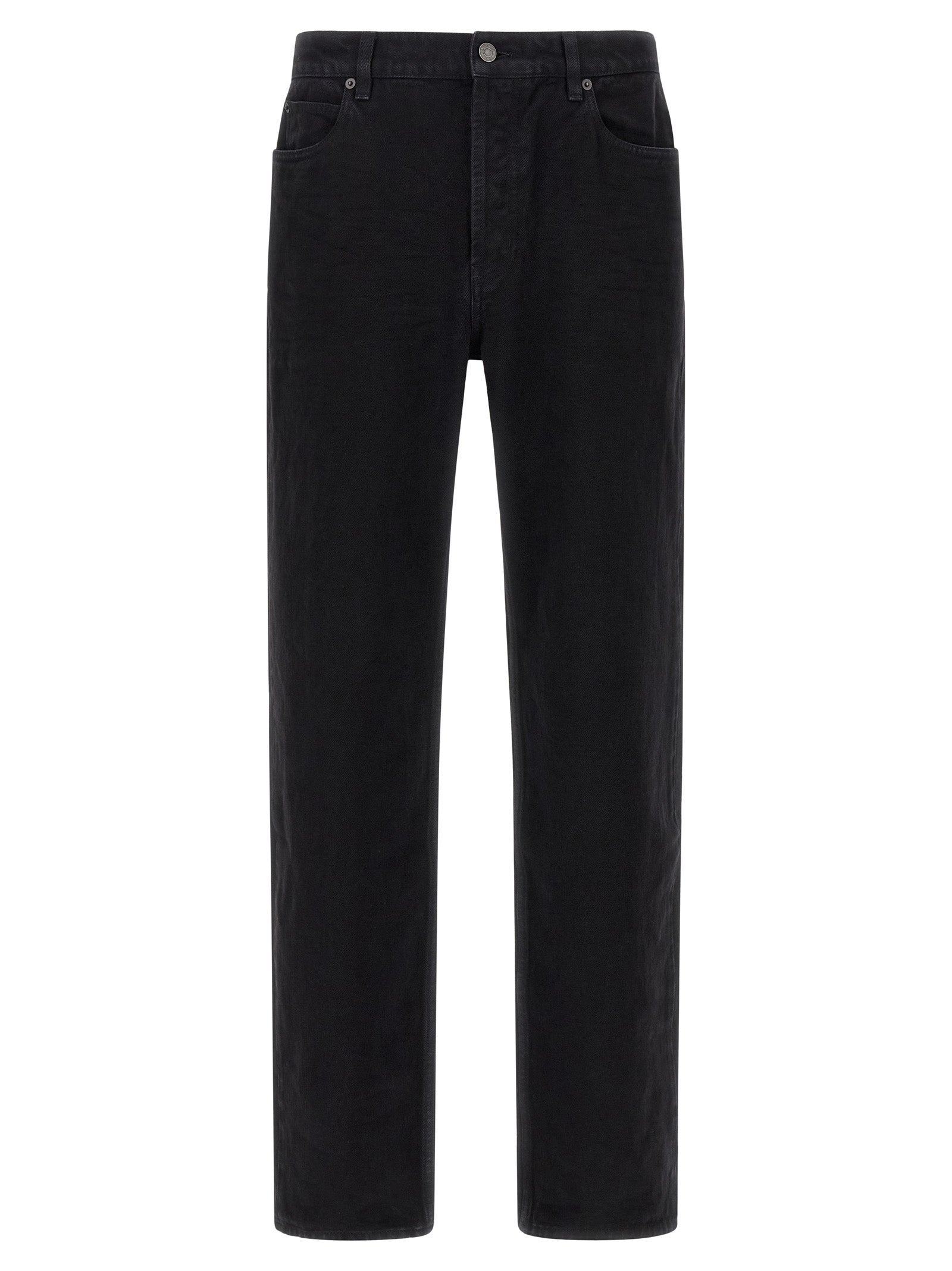 Saint Laurent Jeans από 100% βαμβάκι σε Μαύρο