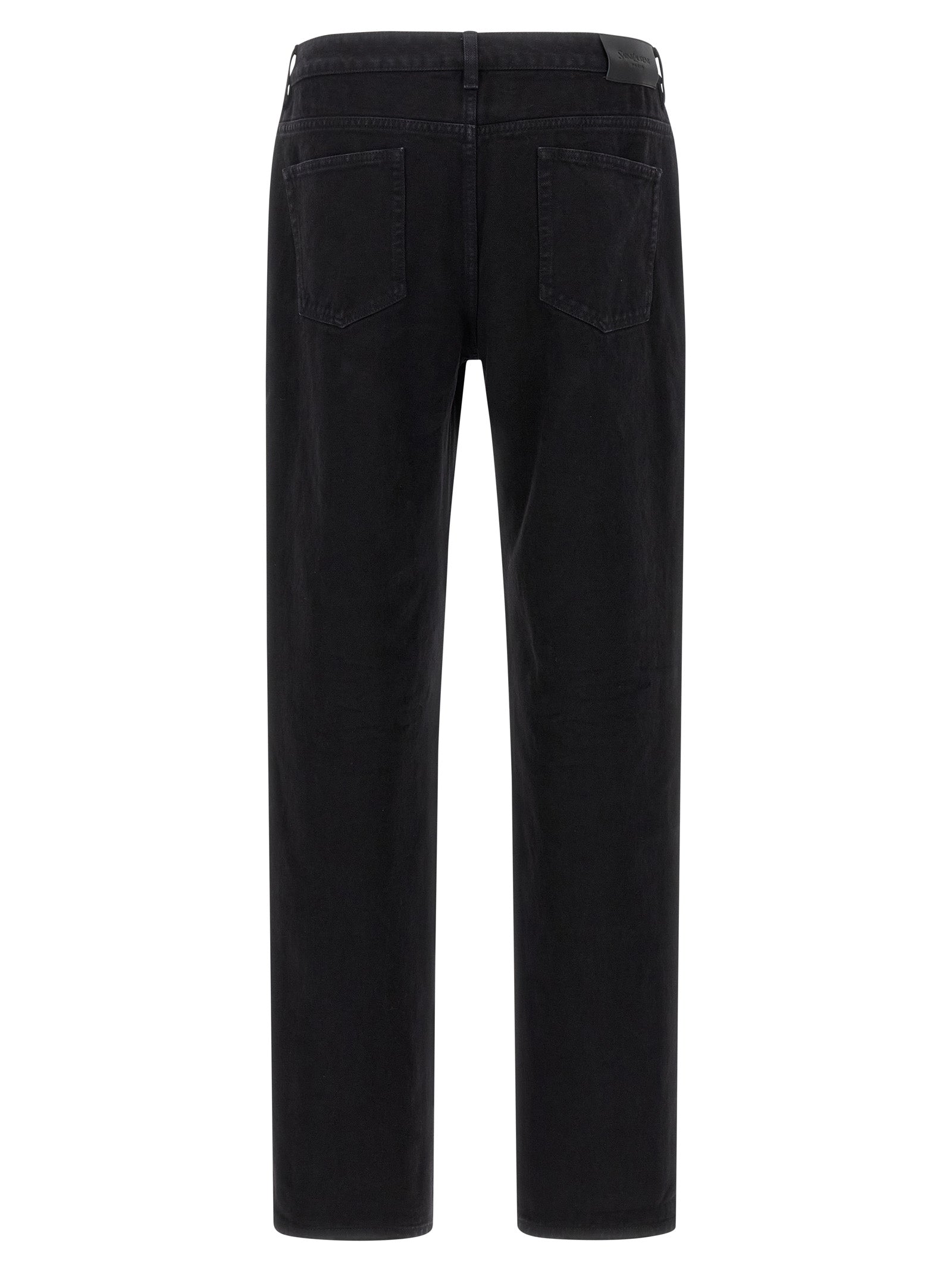 Saint Laurent Jeans από 100% βαμβάκι σε Μαύρο
