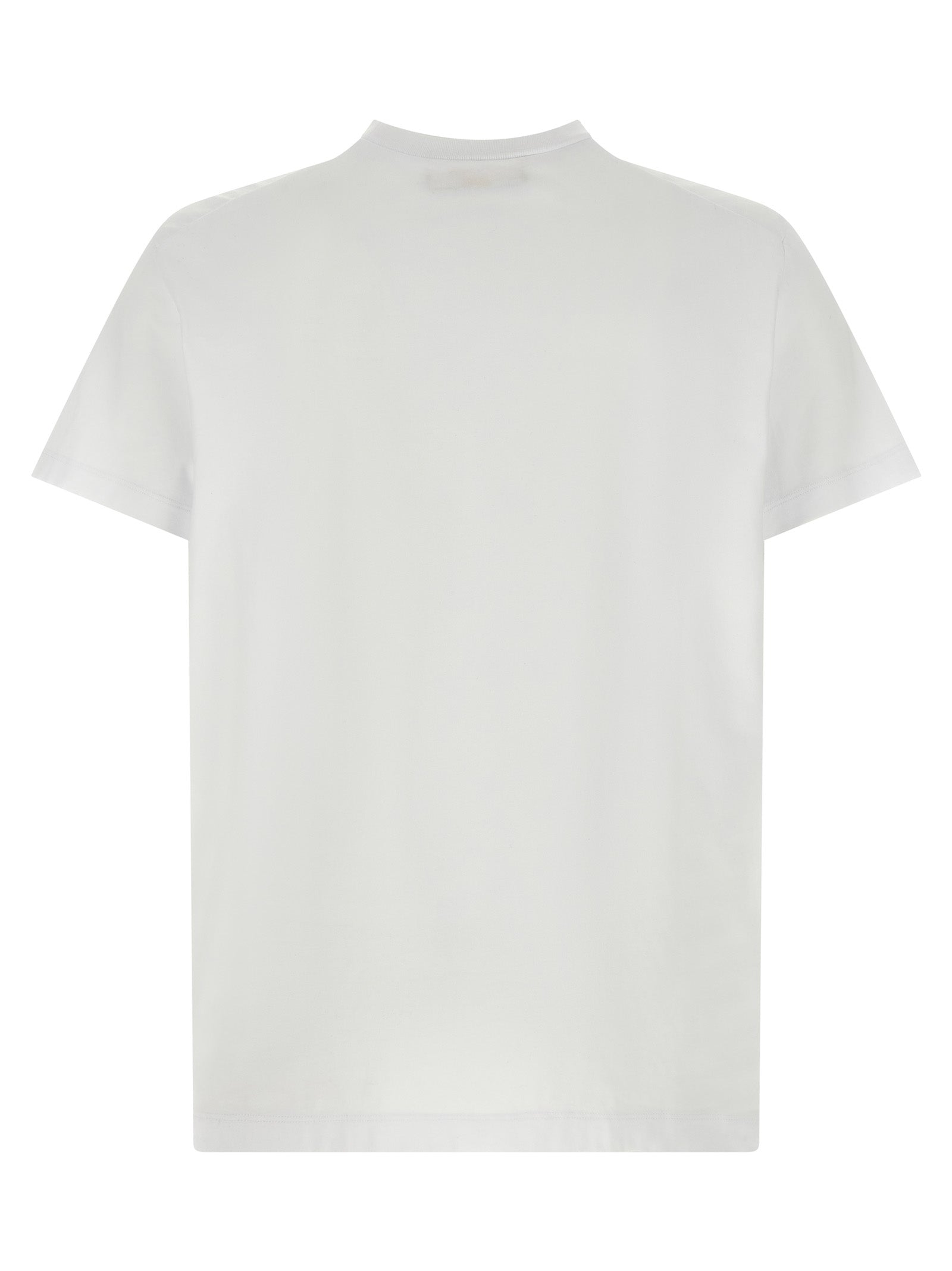 Dsquared² x Ducati Βαμβακερό T-Shirt σε Λευκό/Μαύρο