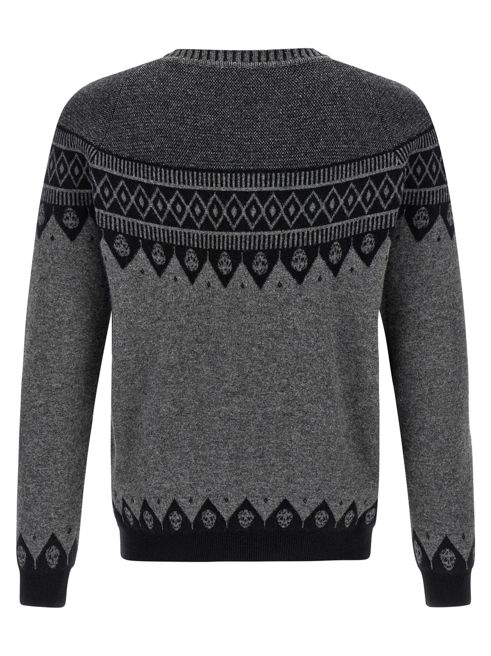 Gray Wool Cardigan